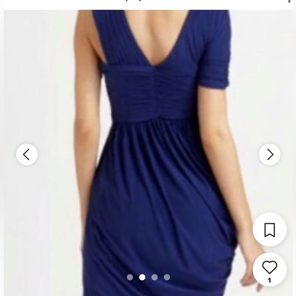 BCBGMAXAZRIA Women's Blue Dress size XS - Picture 2 of 6